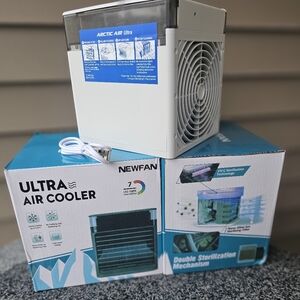 Newfan Ultra Air Cooler in White and Blue